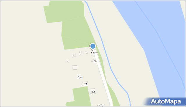 Karniewek, Karniewek, 22b, mapa Karniewek