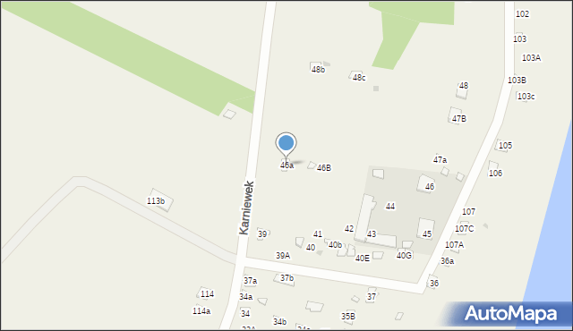 Karniewek, Karniewek, 46a, mapa Karniewek