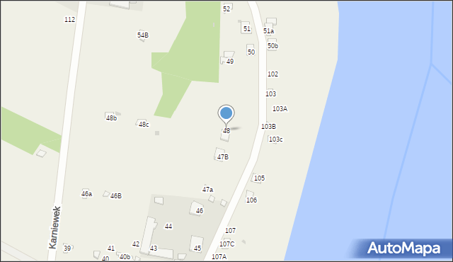 Karniewek, Karniewek, 48, mapa Karniewek