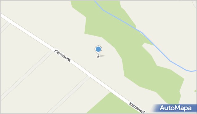 Karniewek, Karniewek, 8f, mapa Karniewek