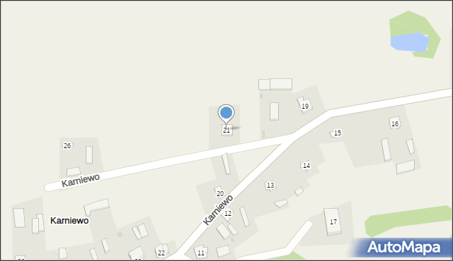 Karniewo, Karniewo, 21, mapa Karniewo