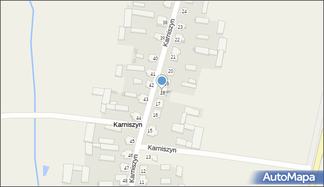 Karniszyn, Karniszyn, 18, mapa Karniszyn