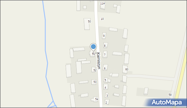 Karniszyn, Karniszyn, 51, mapa Karniszyn