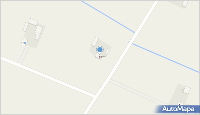 Karniszyn-Parcele, Karniszyn-Parcele, 19, mapa Karniszyn-Parcele