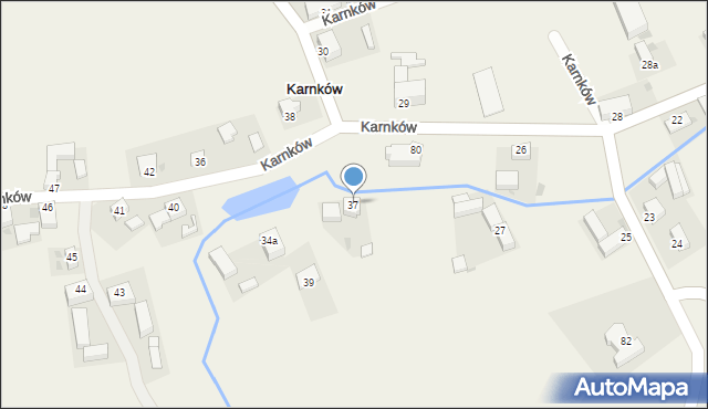 Karnków, Karnków, 37, mapa Karnków