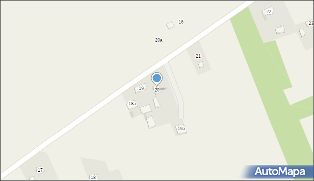 Karnków, Karnków, 20, mapa Karnków