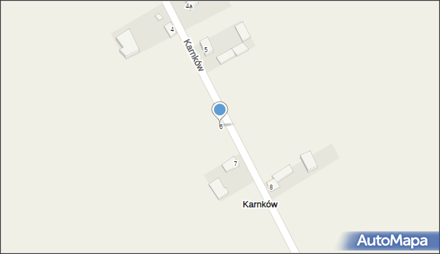 Karnków, Karnków, 6, mapa Karnków