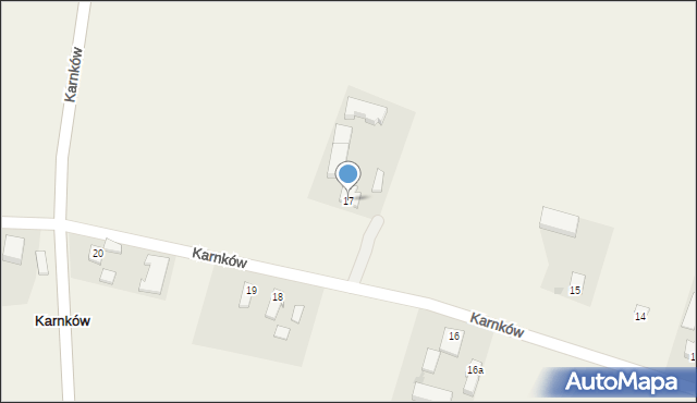 Karnków, Karnków, 17, mapa Karnków
