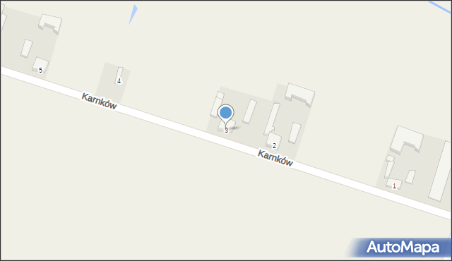 Karnków, Karnków, 3, mapa Karnków
