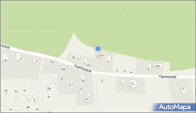 Karnocice, Karnocice, 10, mapa Karnocice
