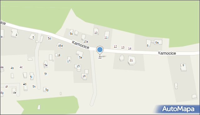 Karnocice, Karnocice, 22, mapa Karnocice