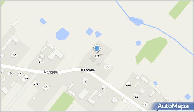 Karolew, Karolew, 12f, mapa Karolew