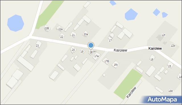 Karolew, Karolew, 18, mapa Karolew