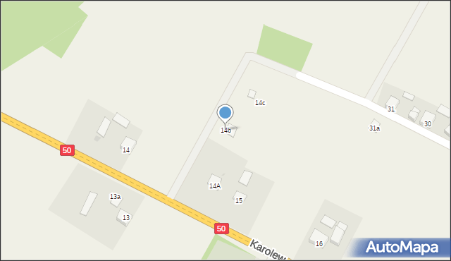 Karolew, Karolew, 14b, mapa Karolew