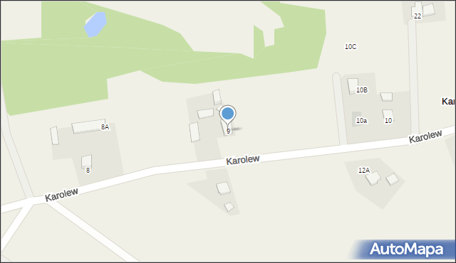 Karolew, Karolew, 9, mapa Karolew