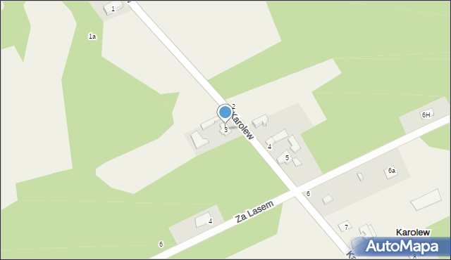 Karolew, Karolew, 3, mapa Karolew