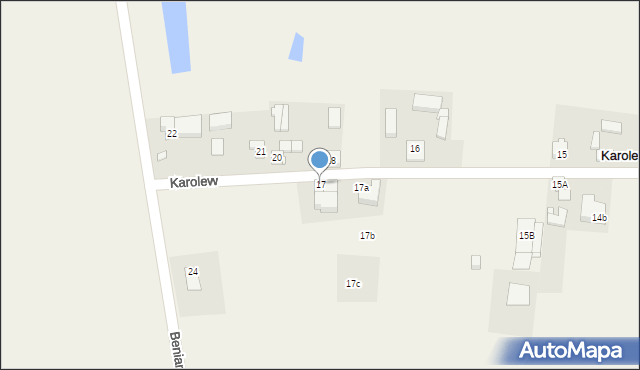 Karolew, Karolew, 17, mapa Karolew