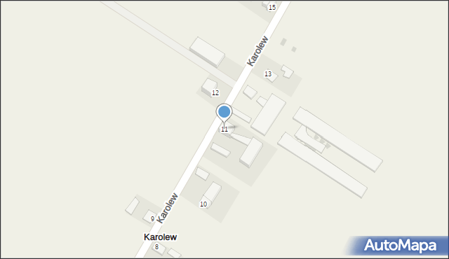 Karolew, Karolew, 11, mapa Karolew