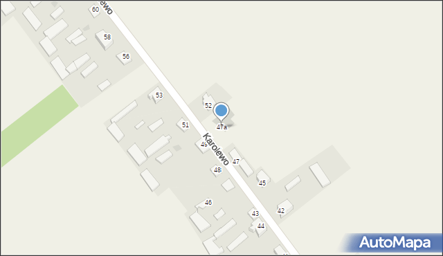 Karolewo, Karolewo, 47a, mapa Karolewo