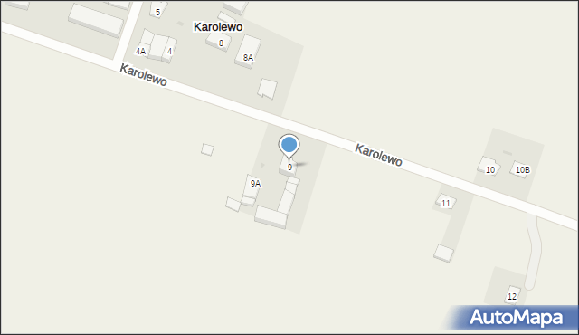 Karolewo, Karolewo, 9, mapa Karolewo