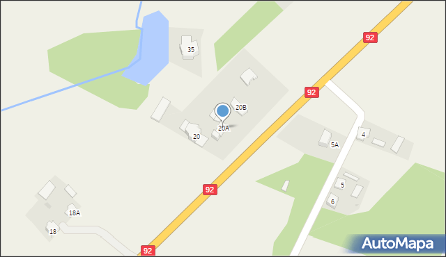 Karolków Szwarocki, Karolków Szwarocki, 20A, mapa Karolków Szwarocki