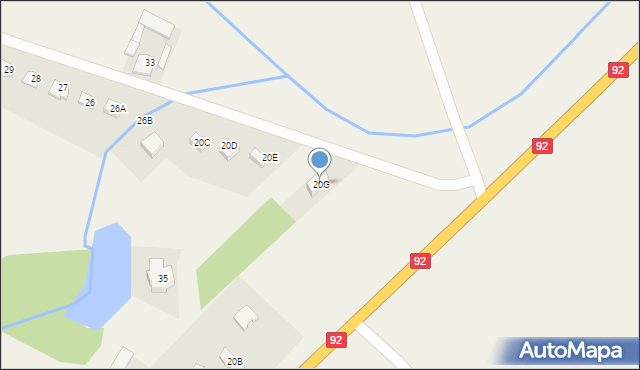Karolków Szwarocki, Karolków Szwarocki, 20G, mapa Karolków Szwarocki