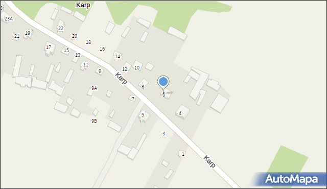 Karp, Karp, 6, mapa Karp