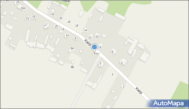 Karp, Karp, 7, mapa Karp