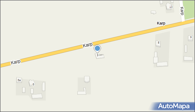 Karp, Karp, 7, mapa Karp