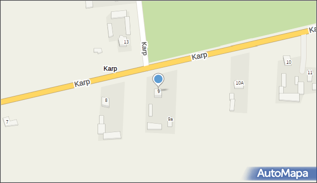 Karp, Karp, 9, mapa Karp