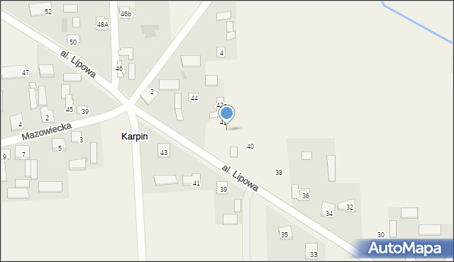 Karpin, Karpin, 23, mapa Karpin