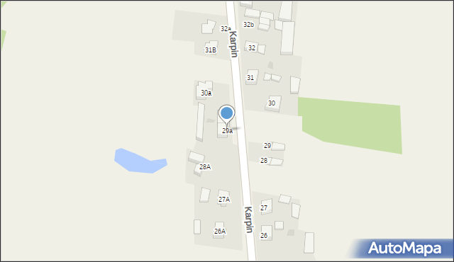 Karpin, Karpin, 29a, mapa Karpin