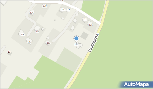 Karpiny, Karpiny, 11d, mapa Karpiny