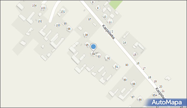 Karpiówka, Karpiówka, 94, mapa Karpiówka