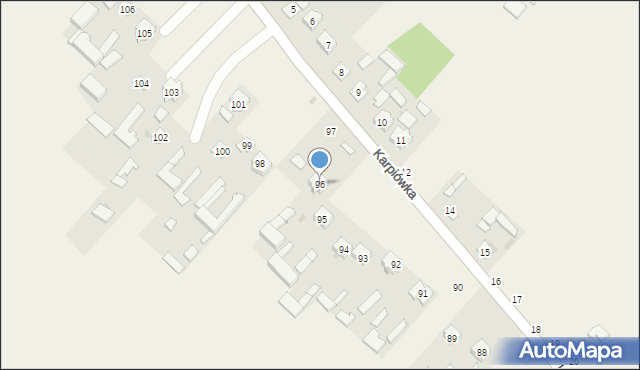 Karpiówka, Karpiówka, 96, mapa Karpiówka