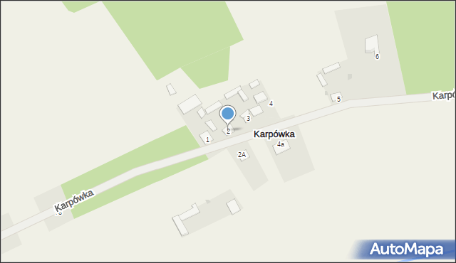 Karpówka, Karpówka, 2, mapa Karpówka