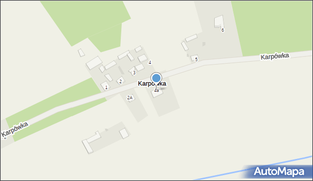 Karpówka, Karpówka, 4a, mapa Karpówka