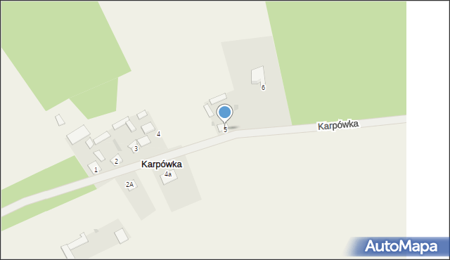 Karpówka, Karpówka, 5, mapa Karpówka