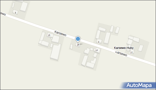 Karsewo, Karsewo, 15, mapa Karsewo