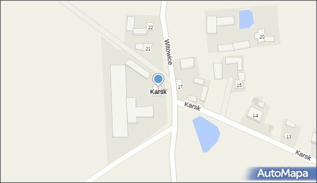 Karsk, Karsk, 19, mapa Karsk