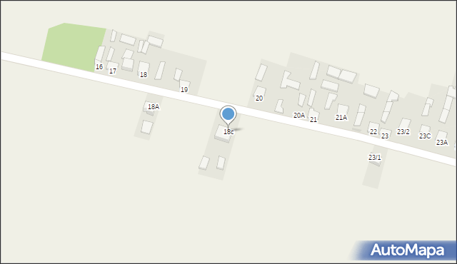 Karsy, Karsy, 18c, mapa Karsy