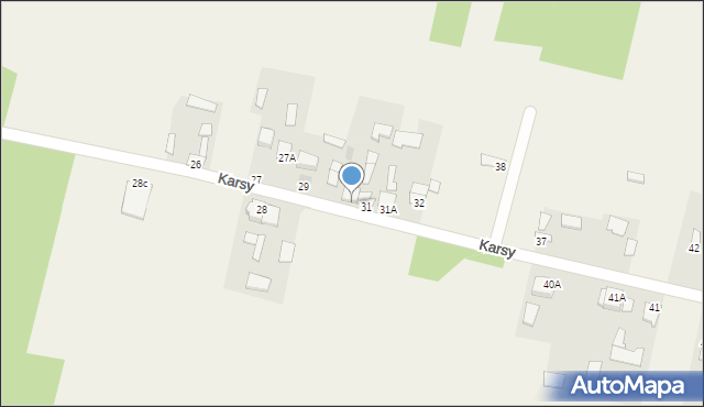 Karsy, Karsy, 36, mapa Karsy