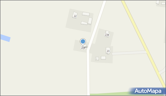 Karszanek, Karszanek, 22a, mapa Karszanek