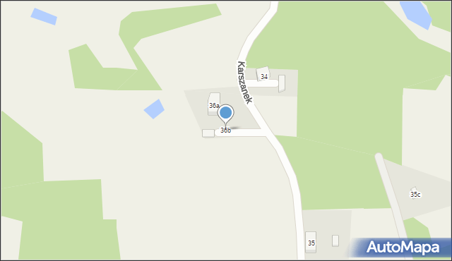 Karszanek, Karszanek, 36b, mapa Karszanek