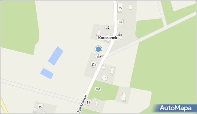 Karszanek, Karszanek, 37b, mapa Karszanek