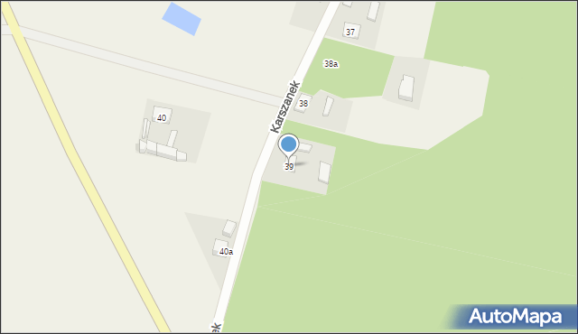 Karszanek, Karszanek, 39, mapa Karszanek