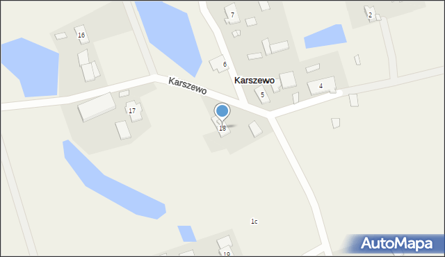 Karszewo, Karszewo, 18, mapa Karszewo