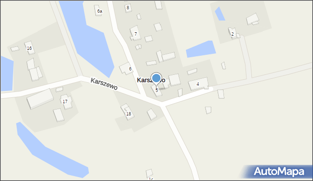 Karszewo, Karszewo, 5, mapa Karszewo