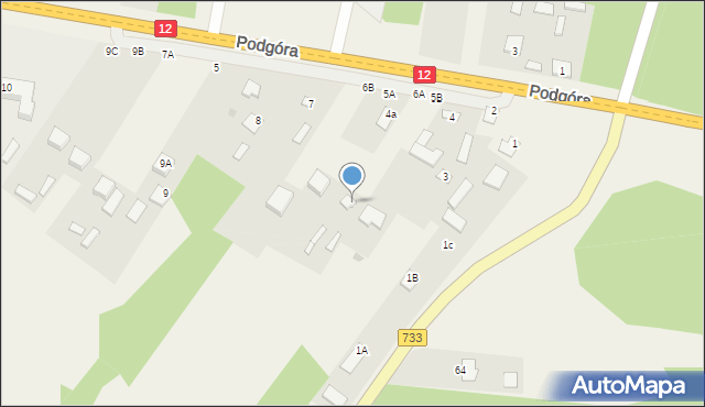 Karszówka, Karszówka, 6A, mapa Karszówka