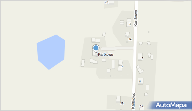 Kartkowo, Kartkowo, 4/2, mapa Kartkowo